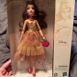 Disney Style Series Belle Doll in Gold and Red